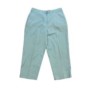 C.B. Collections Capri Pants ~ Sz 14 ~ Blue ~ High Rise ~ 23.5" Inseam